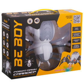 Робот-паук "Beboy" на пульте радиоуправления с паром Робот-паук "Beboy" на пульте радиоуправления с паром