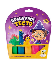 Тесто для лепки «Волшебное тесто» 250 гр. "Динозаврики" Тесто для лепки «Волшебное тесто» 250 гр. "Динозаврики"
