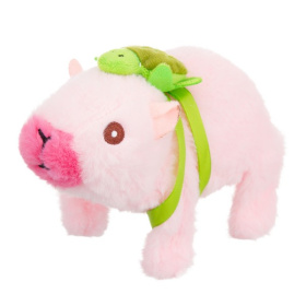 Мягкая игрушка "Капибара", функциональная, размер 16*13 см, 3 вида в ассортименте Мягкая игрушка "Капибара", функциональная, размер 16*13 см, 3 вида в ассортименте