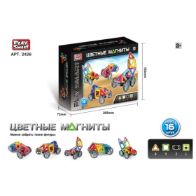 Конструктор магнитный, 16 деталей Конструктор магнитный, 16 деталей