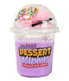 Слаймы с товарным знаком "Slime" Slime Dessert Milkshake сиреневый