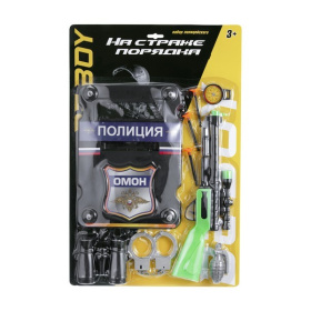 Набор "Полиция" "BeBoy" Набор "Полиция" "BeBoy"