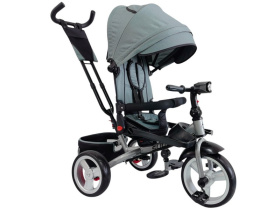 Велосипед трехколесный SLIDER, колёса EVA 12 и 10", фара, корзинка, сумочка Велосипед трехколесный SLIDER, колёса EVA 12 и 10", фара, корзинка, сумочка