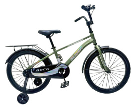 Велосипед двухколесный Slider Race 20" с дополнительными колесами Велосипед двухколесный Slider Race 20" с дополнительными колесами