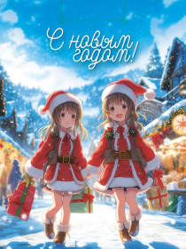 Optima Пакет подарочный с глянц.ламинац. (12 шт в наборе) 18x23x8см(M) Аниме Рождество,128г(собст.ра Optima Пакет подарочный с глянц.ламинац. (12 шт в наборе) 18x23x8см(M) Аниме Рождество,128г(собст.ра