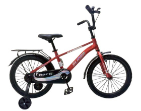 Велосипед двухколесный Slider Race 18" с дополнительными колесами Велосипед двухколесный Slider Race 18" с дополнительными колесами