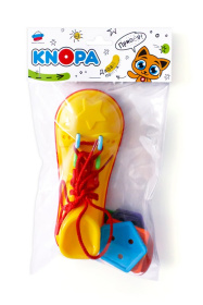 Развивающий набор "Желтый ботинок с пуговками" КНОПА Развивающий набор "Желтый ботинок с пуговками" КНОПА