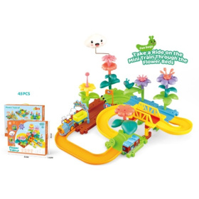 Набор "Железная дорога" конструктор, 45 элементов Набор "Железная дорога" конструктор, 45 элементов