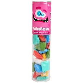 Легкий пластилин, ТМ Crazy Clay, набор "Rainbow" max, (36 штук в уп.)