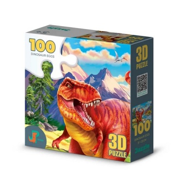 3D-Puzzle-100 «Яйца динозавров»