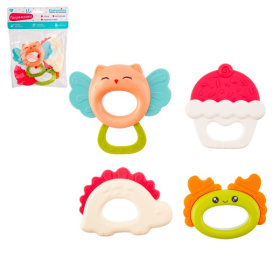 Набор "Погремушки" Elefantino 4 шт Набор "Погремушки" Elefantino 4 шт