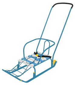 Санки "Тимка 5 комфорт", цвет: голубой, Санки "Тимка 5 комфорт", цвет: голубой,