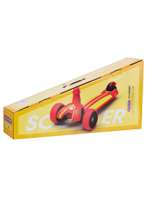 Самокат четырехколесный со светящимися колесами Самокат четырехколесный со светящимися колесами