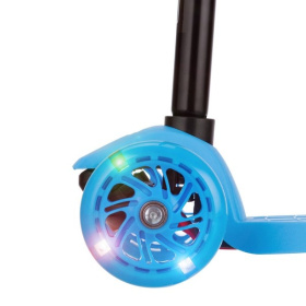 Самокат четырехколесный, колеса PU со светом Самокат четырехколесный, колеса PU со светом