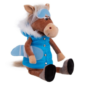 Игрушка мягконабивная ТМ "Relana" Конь со сноубордом Патрик, 25 см Игрушка мягконабивная ТМ "Relana" Конь со сноубордом Патрик, 25 см