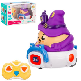 Машинка "Ведьмочка" "Elefantino" на пульте р/у, игрушка снимается, световые и звуковые эффекты Машинка "Ведьмочка" "Elefantino" на пульте р/у, игрушка снимается, световые и звуковые эффекты