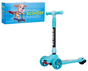 Самокат трехколесный со светящимися колесами Самокат трехколесный со светящимися колесами