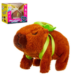 Игрушка мягкая "Капибара" Girl's club, ходит, звуковые эффекты Игрушка мягкая "Капибара" Girl's club, ходит, звуковые эффекты