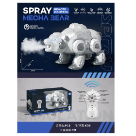 Медведь на пульте радиоуправления, с паром Медведь на пульте радиоуправления, с паром