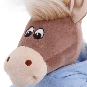 Игрушка мягконабивная ТМ "Relana" Конь в худи и брюках Жан, 25 см Игрушка мягконабивная ТМ "Relana" Конь в худи и брюках Жан, 25 см