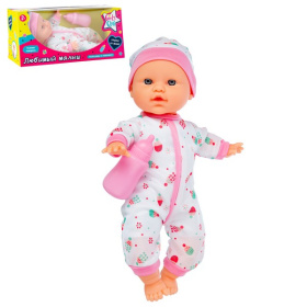 Пупс 30 см "Girl's Club" с аксессуарами, озвученный (5 фраз) Пупс 30 см "Girl's Club" с аксессуарами, озвученный (5 фраз)