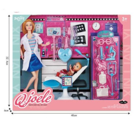 Набор "Доктор" 2 куклы, аксессуары Набор "Доктор" 2 куклы, аксессуары