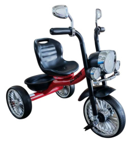 Велосипед трехколесный Slider, колеса EVA 10 и 8", фара, свет, звук, корзинка Велосипед трехколесный Slider, колеса EVA 10 и 8", фара, свет, звук, корзинка