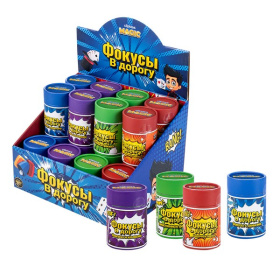 Набор игровой «Магические фокусы» Фокусы в дорогу (ПОШТУЧНО), в тубусе Набор игровой «Магические фокусы» Фокусы в дорогу (ПОШТУЧНО), в тубусе