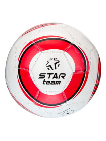 Мяч футбольный "STAR Team" PVC, 5 цв. в ассорт. (оранж. красн. зелен. желт. бел.), диаметр 22 см. Мяч футбольный "STAR Team" PVC, 5 цв. в ассорт. (оранж. красн. зелен. желт. бел.), диаметр 22 см.