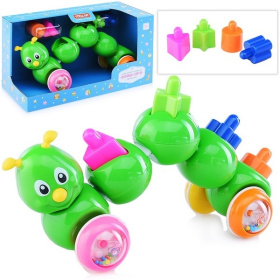 Каталка-сортер "Гусеничка" Каталка-сортер "Гусеничка"