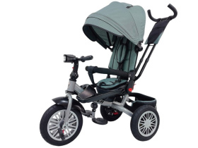 Велосипед трехколесный SLIDER, надувные колёса 12 и 10", фара, корзинка, сумочка Велосипед трехколесный SLIDER, надувные колёса 12 и 10", фара, корзинка, сумочка