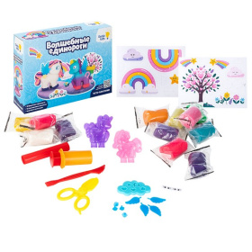 Набор для детской лепки "Волшебные единороги" Набор для детской лепки "Волшебные единороги"