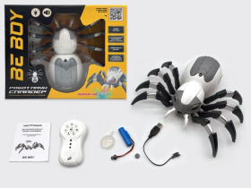 Робот-паук "Beboy" на пульте радиоуправления с паром Робот-паук "Beboy" на пульте радиоуправления с паром