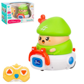 Машинка "Грибочек" "Elefantino" на пульте р/у, игрушка снимается, световые и звуковые эффекты Машинка "Грибочек" "Elefantino" на пульте р/у, игрушка снимается, световые и звуковые эффекты