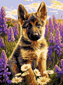 Картина по номерам холст на подрамнике 30*40 см "Маленький друг" Картина по номерам холст на подрамнике 30*40 см "Маленький друг"