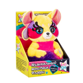 Монстрик Girl's club "Флэри", 25 см, весёлые песенки и фразы про монстриков, регулировка громкости Монстрик Girl's club "Флэри", 25 см, весёлые песенки и фразы про монстриков, регулировка громкости