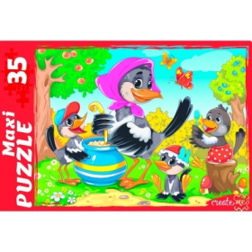 МАКСИ-ПАЗЛЫ. 35 элементов "СОРОКА-БЕЛОБОКА" МАКСИ-ПАЗЛЫ. 35 элементов "СОРОКА-БЕЛОБОКА"