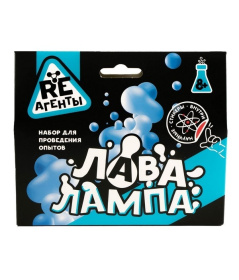 Научно-познавательный набор "Лава-лампа", синий Научно-познавательный набор "Лава-лампа", синий