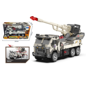 Машинка "Ракетная установка со снарядами" инерционная Машинка "Ракетная установка со снарядами" инерционная