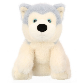 Собака бело-голубая, 25 см Собака бело-голубая, 25 см