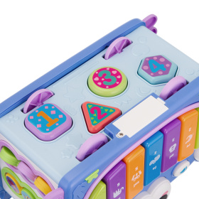 Развивающий игровой центр "Крабик" "Elefantino", пианино, пищалка, часики, игра с молоточком,рыбалка Развивающий игровой центр "Крабик" "Elefantino", пианино, пищалка, часики, игра с молоточком,рыбалка