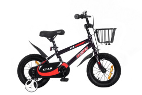Велосипед двухколесный "Slider Star 14" с дополнительными колесами Велосипед двухколесный "Slider Star 14" с дополнительными колесами