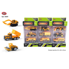 Набор инерционный "Строительная площадка", в ассортименте Набор инерционный "Строительная площадка", в ассортименте
