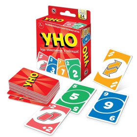 Уно классическое с европодвесом, 54 карточки Уно классическое с европодвесом, 54 карточки