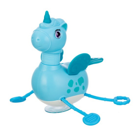 Игрушка развивающая Elefantino "Единорожка", на присоске, развитие мелкой моторики, резиночки с разн Игрушка развивающая Elefantino "Единорожка", на присоске, развитие мелкой моторики, резиночки с разн