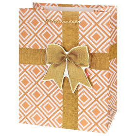 Dream cards Пакет подарочный с мат. лам. и 3D элем.(12 шт в наборе) 18*23*10 см (М) Серебристый бант Dream cards Пакет подарочный с мат. лам. и 3D элем.(12 шт в наборе) 18*23*10 см (М) Серебристый бант