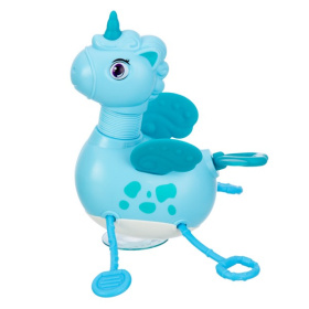 Игрушка развивающая Elefantino "Единорожка", на присоске, развитие мелкой моторики, резиночки с разн Игрушка развивающая Elefantino "Единорожка", на присоске, развитие мелкой моторики, резиночки с разн