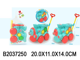 Каталка на палочке "Паровозик", в ассортименте Каталка на палочке "Паровозик", в ассортименте