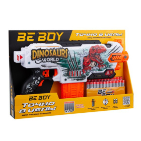 Автомат "BeBoy", 24 софт-патрона в комплекте Автомат "BeBoy", 24 софт-патрона в комплекте