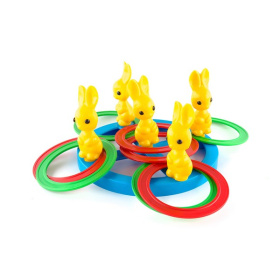 Игра "Кольцеброс "Зайчики" Игра "Кольцеброс "Зайчики"